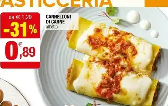 Iperal Cannelloni di carne offerta