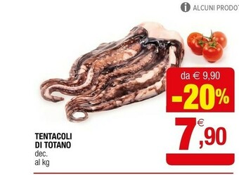 Iperal Tentacoli di totano offerta