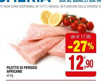 Iperal Filetto di persico africano offerta