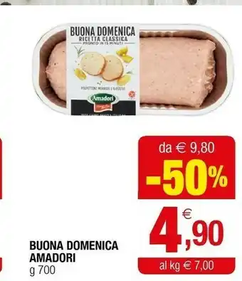 Iperal Amadori buona domenica offerta
