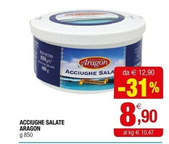 Iperal Aragon acciughe salate offerta