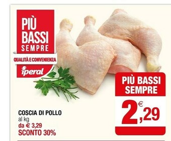 Iperal Coscia di pollo offerta