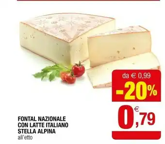 Iperal Fontal nazionale con latte offerta