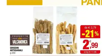 Grissini artigianali