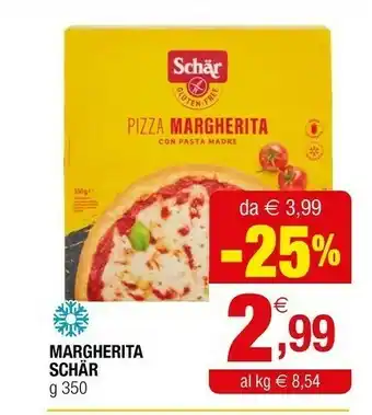 Iperal Schar - pizza margherita più ricca & gustosa bontà d'italia 350 g(ml) offerta
