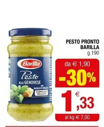 Iperal Pesto pronto offerta