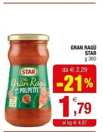 Iperal Gran ragu offerta