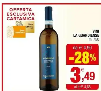 Iperal La guardiense vini offerta