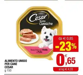Iperal Alimento umido per cane offerta