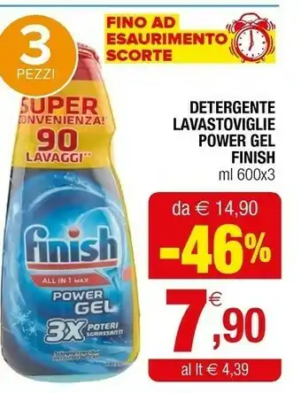 Iperal Detergente lavastoviglie power gel offerta