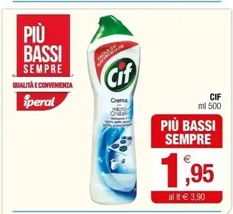 Iperal Cif crema offerta