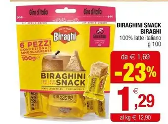 Iperal Biraghini snack offerta