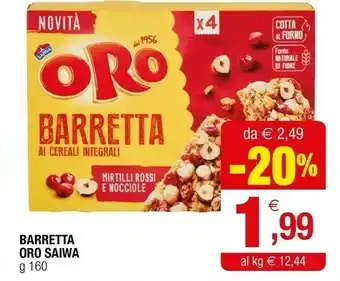 Iperal Oro barretta offerta