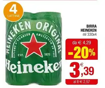 Iperal Birra 330 g(ml) offerta