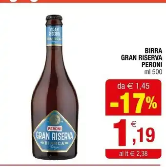 Iperal Gran riserva birra bianca 500 g(ml) offerta