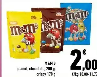 Conad M&m's - peanut 200 g(ml) offerta