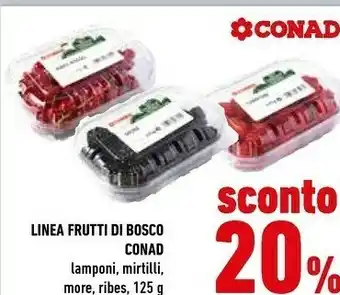 Conad Conad - frutti di bosco confettura extra 320 g(ml) offerta