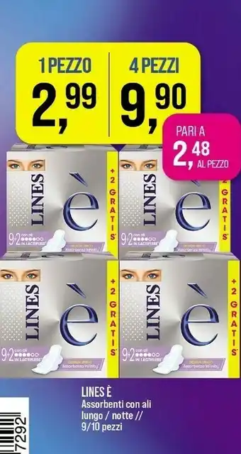 Caddy's E assorbenti con ali lungo/ notte offerta