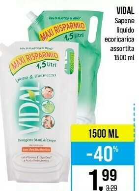 Caddy's Sapone liquido offerta