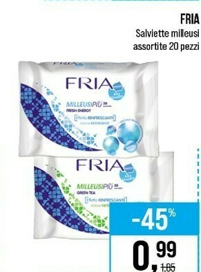 Caddy's Salviettine milleusi offerta