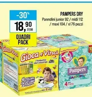Caddy's Dry pannolini offerta
