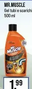 Caddy's Mr.muscle gel tubi e scarichi offerta