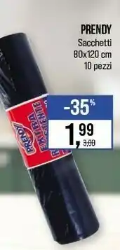 Caddy's Prendy sacchetti offerta