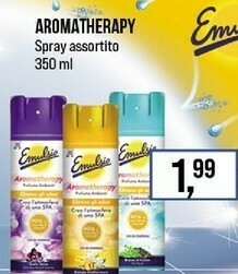 Caddy's Emulsio aromatherapy spray assortito 350 ml offerta