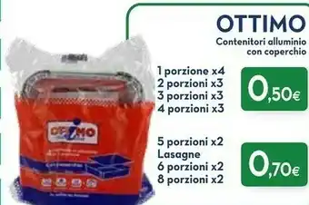 Proshop Ottimo contenitori alluminio con coperchio offerta