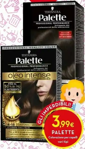 Proshop Palette colorazione per capelli offerta