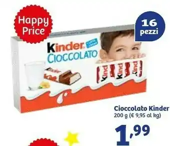 In'S Mercato Cioccolato kinder offerta
