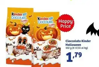 In'S Mercato Cioccolato kinder halloween offerta