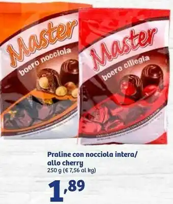 In'S Mercato Master praline con nocciola intera 250 g offerta