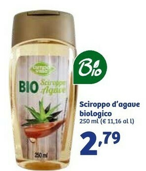 In'S Mercato Sciroppo d'agaue biologico offerta
