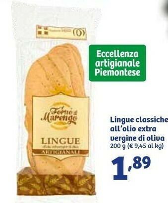 In'S Mercato Lingue classiche all'olio extra vergine di oliva offerta