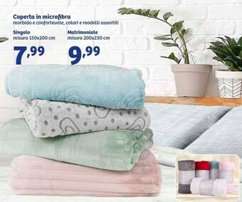 In'S Mercato Coperta in microfibra offerta