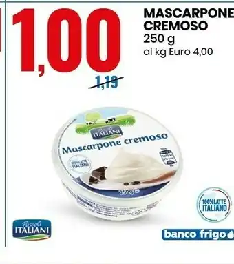 Eurospin Pascoli italiani mascarpone offerta