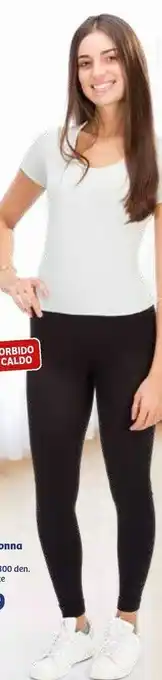 In'S Mercato Leggings donna felpata offerta