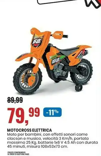 Motocross elettrica