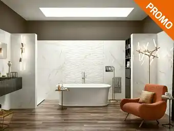 Rivestimento in bicottura effetto marmo lucido 35x70 rettificato - julia