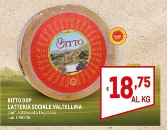 Metro Formaggio offerta