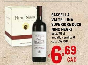 Metro Vino rosso offerta