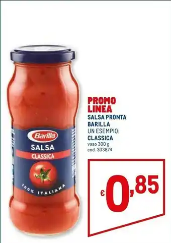 Metro Salsa classica offerta