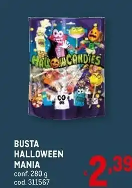 Mania busta halloween