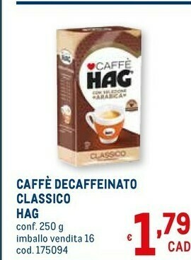 Metro Caffè offerta
