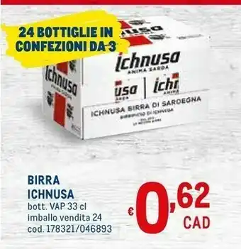 Metro Birra anima sarda 330 g(ml) offerta