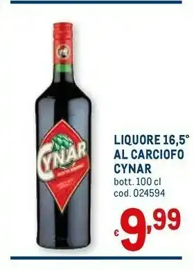 Metro Liquore 1000 g(ml) offerta