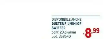 Duster piumini qp