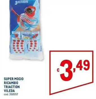Super mocio ricambio triaction