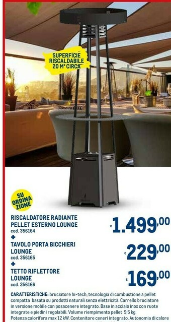 Metro Stufe a pellet offerta